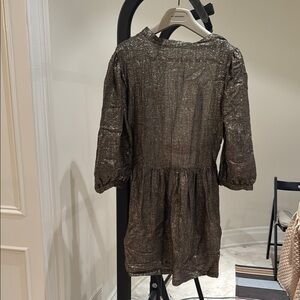 Elegant Metallic Dress